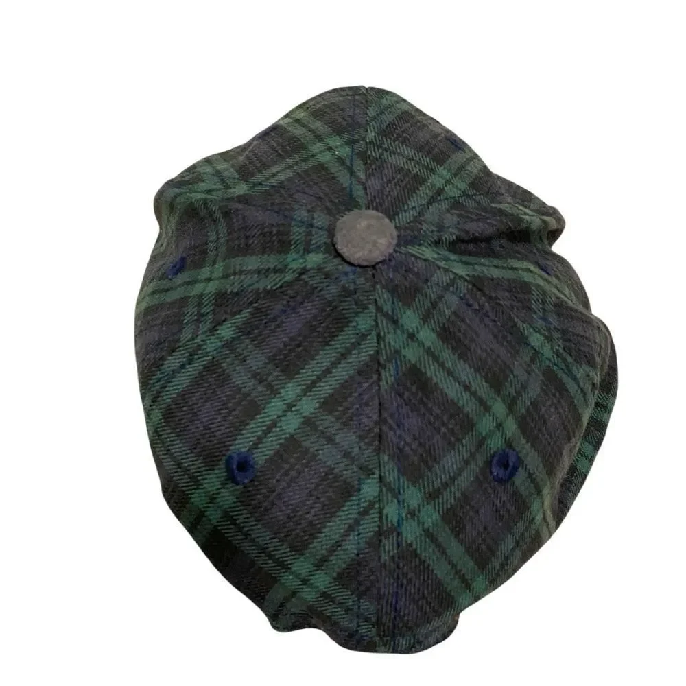 Vintage Disney- Goofy Hat Co. - Mickey Mouse Plaid Adjustable Hat 1990's in OS